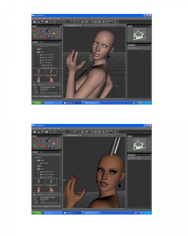 Creation of punk'd: Step 2